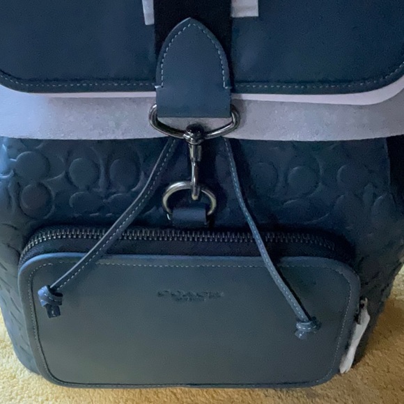 🎒 COACH SULLIVAN BACKPACK IN SIGNATURE LEATHER 🎒 - Picture 15 of 16